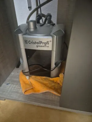 Acuario Eheim y filtro