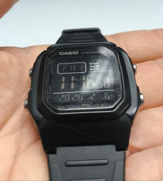 Orologio Digitale Casio W-800H Nero