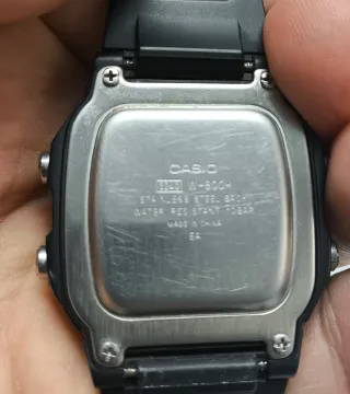 Orologio Digitale Casio W-800H Nero