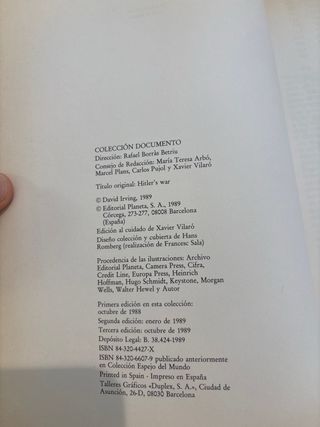 GUERRA DE HITLER, LA /PLANETA ***