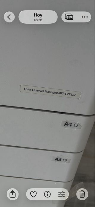 HP MFP E77822 Multifunción