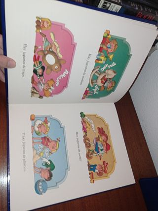 LOS JUEGOS . LIBRO INFANTIL AÑOS 80