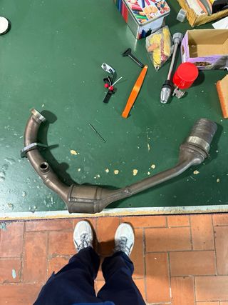 Colector de escape KTM Duke 125 2023