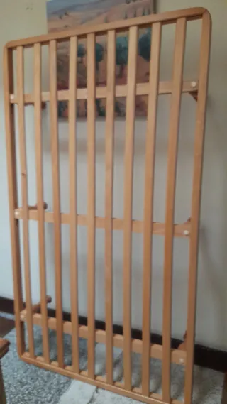 Somier canapé madera maciza