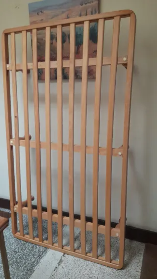 Somier canapé madera maciza