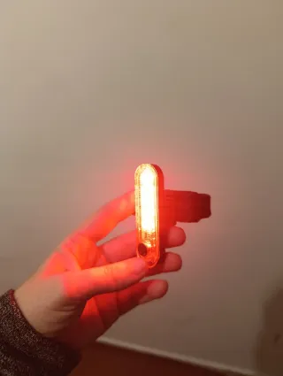 Luz trasera bici
