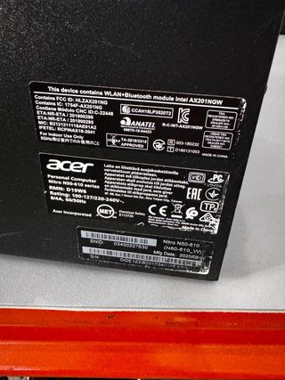 PC Escritorio Intel i5-10400F 2.90GHz F1