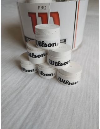 15 unidades overgrip Wilson perforadas