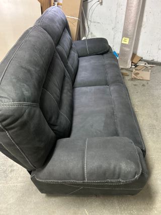 Sofá Eléctrico Gris Tela