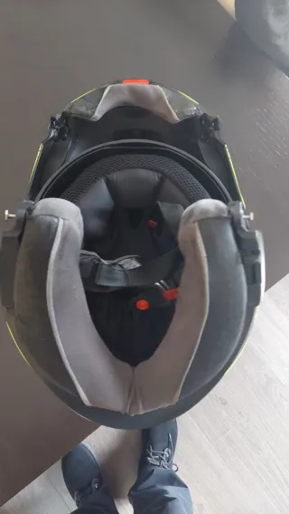 Casco Moto Modular AGV Carbono