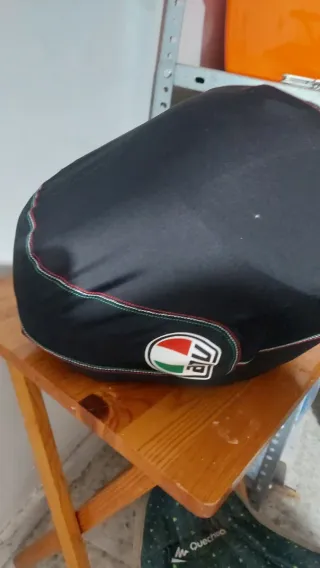 Casco Moto Modular AGV Carbono