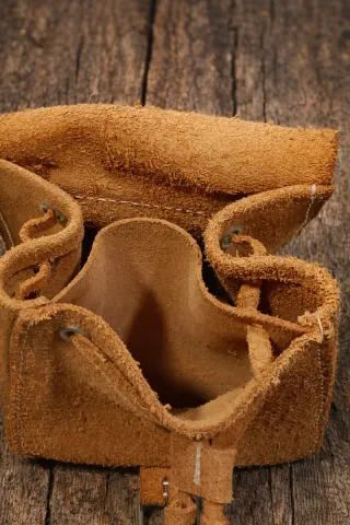 Marsupio artigianale cuoio