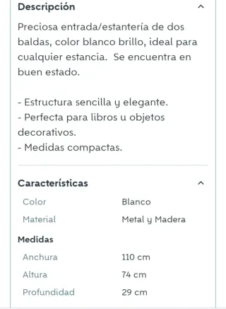 Conjunto Mueble y Espejo Entrada