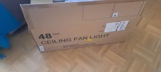 Ventilador de Techo Negro