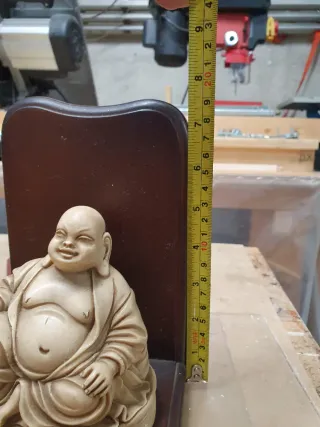 Coppia Segnalibri Buddha in Avorina anni 60