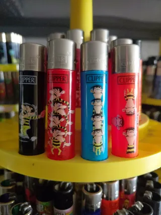 4 Accendini Clipper Lucky Luke