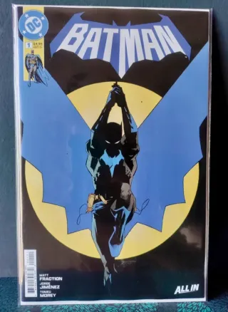 Batman #1 David Aja 1:50 Virgin Foil y Batman #1