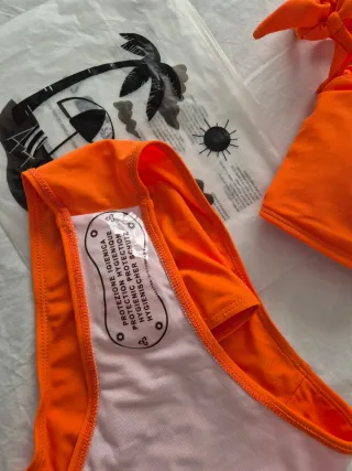 Conjunto bikini naranja