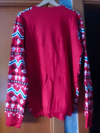 Jersey Navideño Perro Pug Talla XL