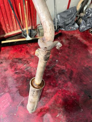 Tubo de escape Golf Mk2