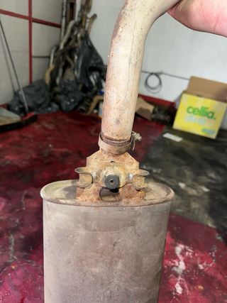 Tubo de escape Golf Mk2