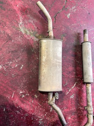 Tubo de escape Golf Mk2