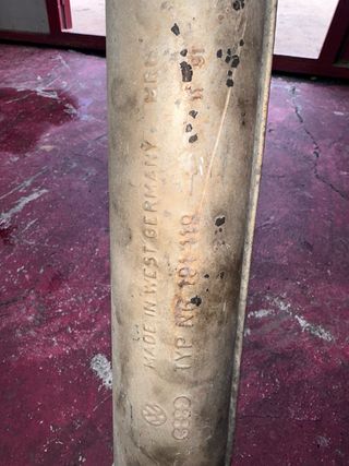 Tubo de escape Golf Mk2