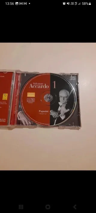CD Salvatore Accardo - Paganini Vol. 1