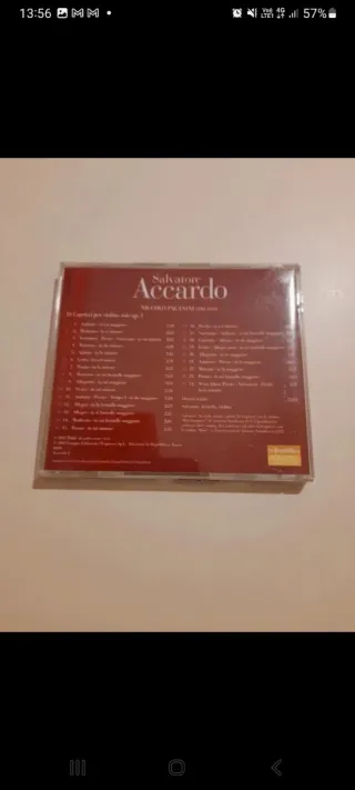 CD Salvatore Accardo - Paganini Vol. 1