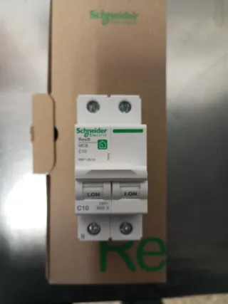 Int.Magnetotermico Resi9 1P+N 10A Schneider