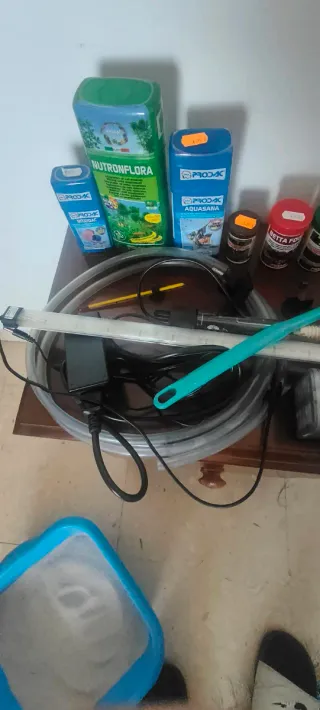 Pecera 60L + Accesorios