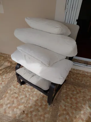 Cojines para sillón de jardín