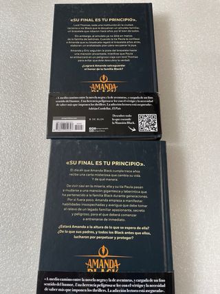 Libro juvenil Amanda Black 1&2