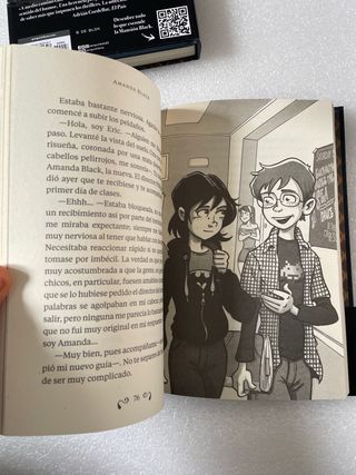 Libro juvenil Amanda Black 1&2