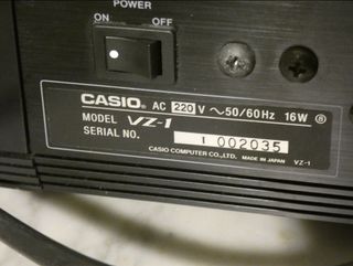 Casio VZ1 Sintetizador