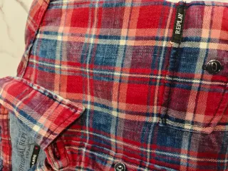 Camisa Replay Cuadros XL Hombre
