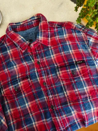 Camisa Replay Cuadros XL Hombre
