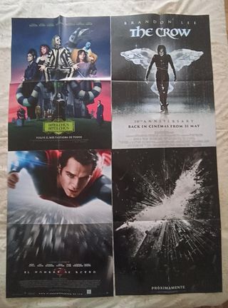 Lote 16 Posters Cine Nuevos 56,4x41cm