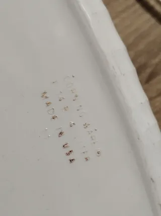 Cazuela de cerámica blanca