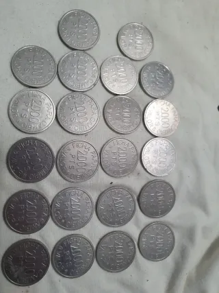 Fichas de recreativos 2000 PTS