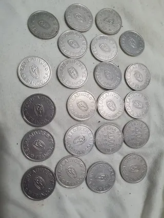 Fichas de recreativos 2000 PTS