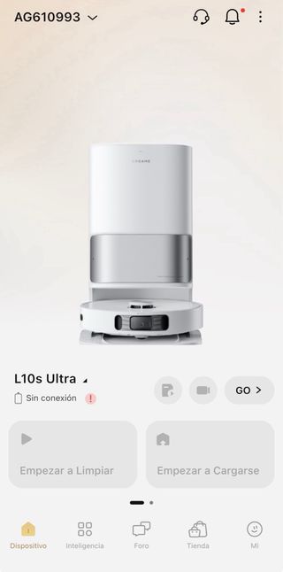 Robot aspirador Dreame