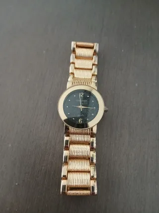 Reloj Longines Mujer Bañado en Oro