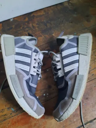 Adidas Zapatillas Deportivas Hombre Gris Blanco