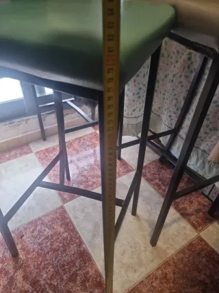 Lote 3 Sillas Altas Cocina