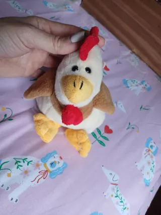Peluche Gallo pequeño bebé