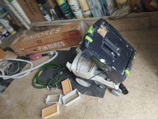 Jirafa Flex y Aspiradora Festool