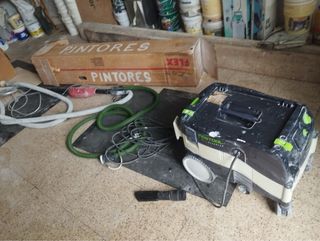 Jirafa Flex y Aspiradora Festool