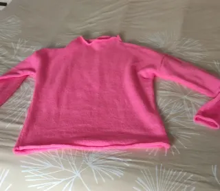 Jersey rosa chicle mujer