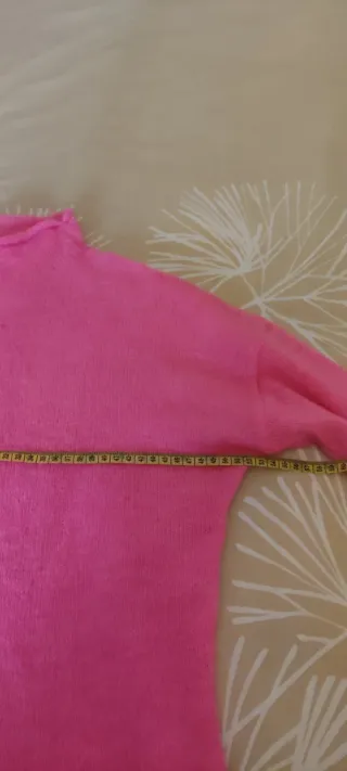 Jersey rosa chicle mujer